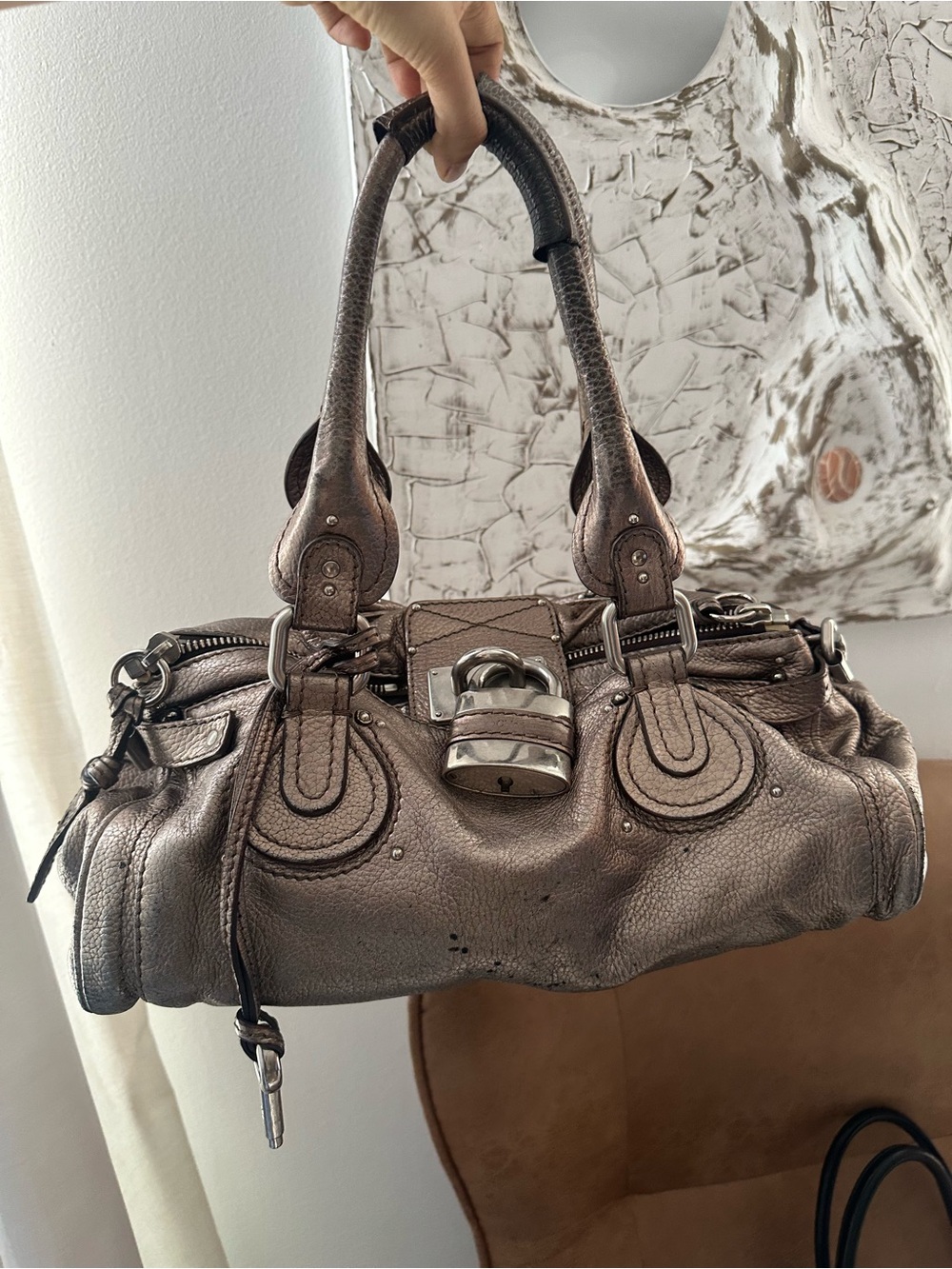 Metallic Chloe Paddington - Picture 3 of 15